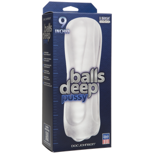 Balls Deep 9 inches Stroker Pussy Frost