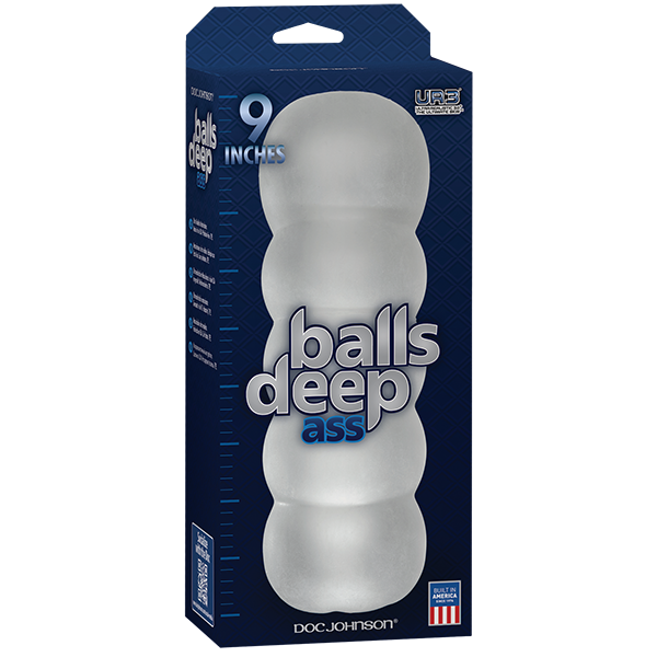 Balls Deep 9 inches Stroker Ass Frost