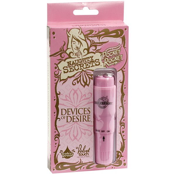 Naughty Secrets Pocket Rocket Pink Vibrator Desire