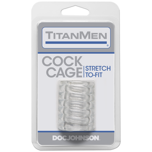 Titanmen Cock Cage Clear