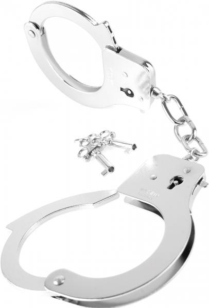 Fetish Fantasy Designer Metal Handcuffs - Silver