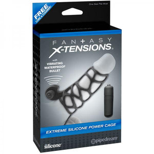 Extreme Silicone Power Cage Black