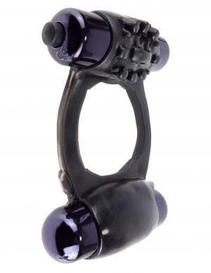 Fantasy C-Ringz Duo Vibrating Super Ring Black