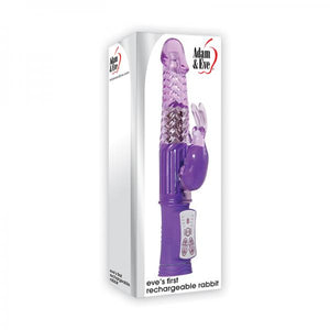 Adam & Eve Eve's First Rechargeable Bunny Purple