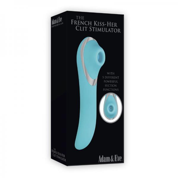 A&e French Kiss-her Clitoral Stimulator Teal